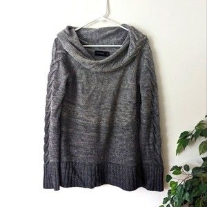 The Limited Grey Ombre Sweater